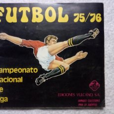 Coleccionismo deportivo: ALBUM VULCANO. ”FUTBOL 75/76”. / ESP-525. Lote 373879459
