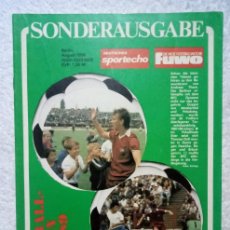 Coleccionismo deportivo: DIE NEUE FUSSBALLWOCHE (FUWO) “SONDERAUSGABE 1988/1989”. / DDR-088. Lote 373938504