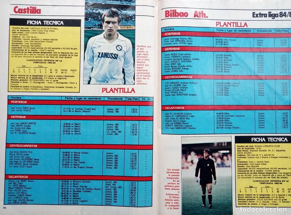 Coleccionismo deportivo: DON BAL&Oacute;N. &rdquo;EXTRA LIGA 84/85&rdquo;. / ESP-064-4 - Foto 8