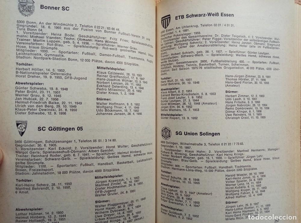Coleccionismo deportivo: KICKER. &ldquo;ALMANACH 1977&rdquo;. / GER-037 - Foto 8