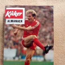 Coleccionismo deportivo: KICKER. “ALMANACH 1981”. / GER-041