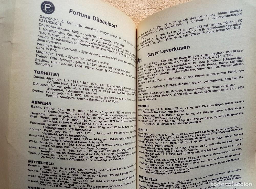 Coleccionismo deportivo: KICKER. &ldquo;ALMANACH 1981&rdquo;. / GER-041 - Foto 9