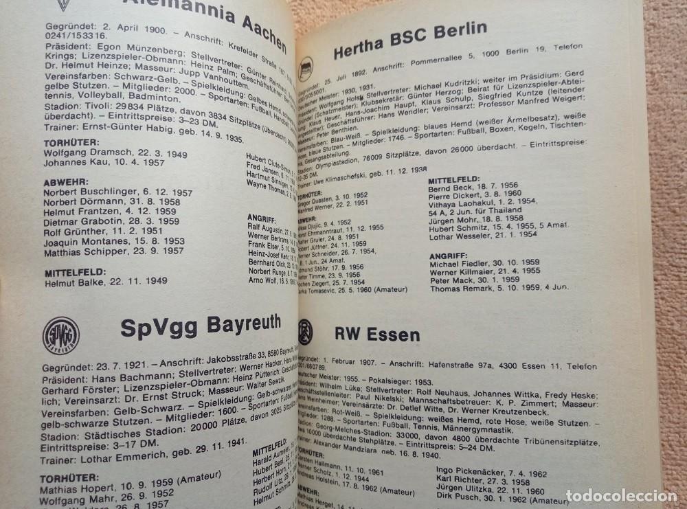 Coleccionismo deportivo: KICKER. &ldquo;ALMANACH 1982&rdquo;. / GER-042 - Foto 8