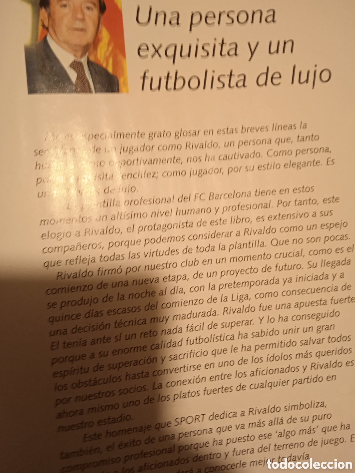 Coleccionismo deportivo: Rivaldo - Foto 4