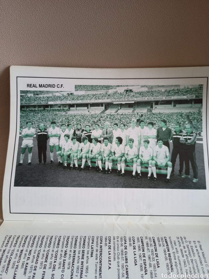 Coleccionismo deportivo: Interesante Programa Real Madrid C.F. A&ntilde;o 1985 - Foto 5