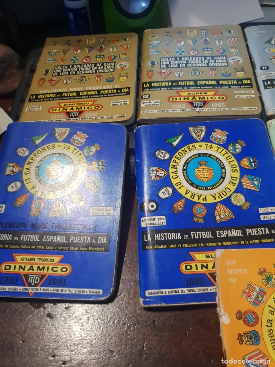 Coleccionismo deportivo: Lote de 9 libros futbol superdinamicos - Foto 3