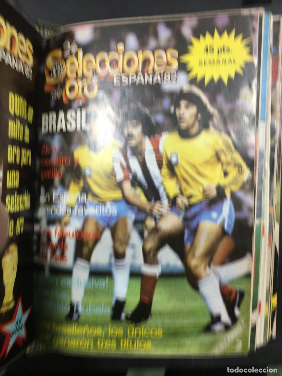 Coleccionismo deportivo: 24 SELECCIONES DE ORO ESPA&Ntilde;A 82 - DEL 1 AL 20 - Foto 5