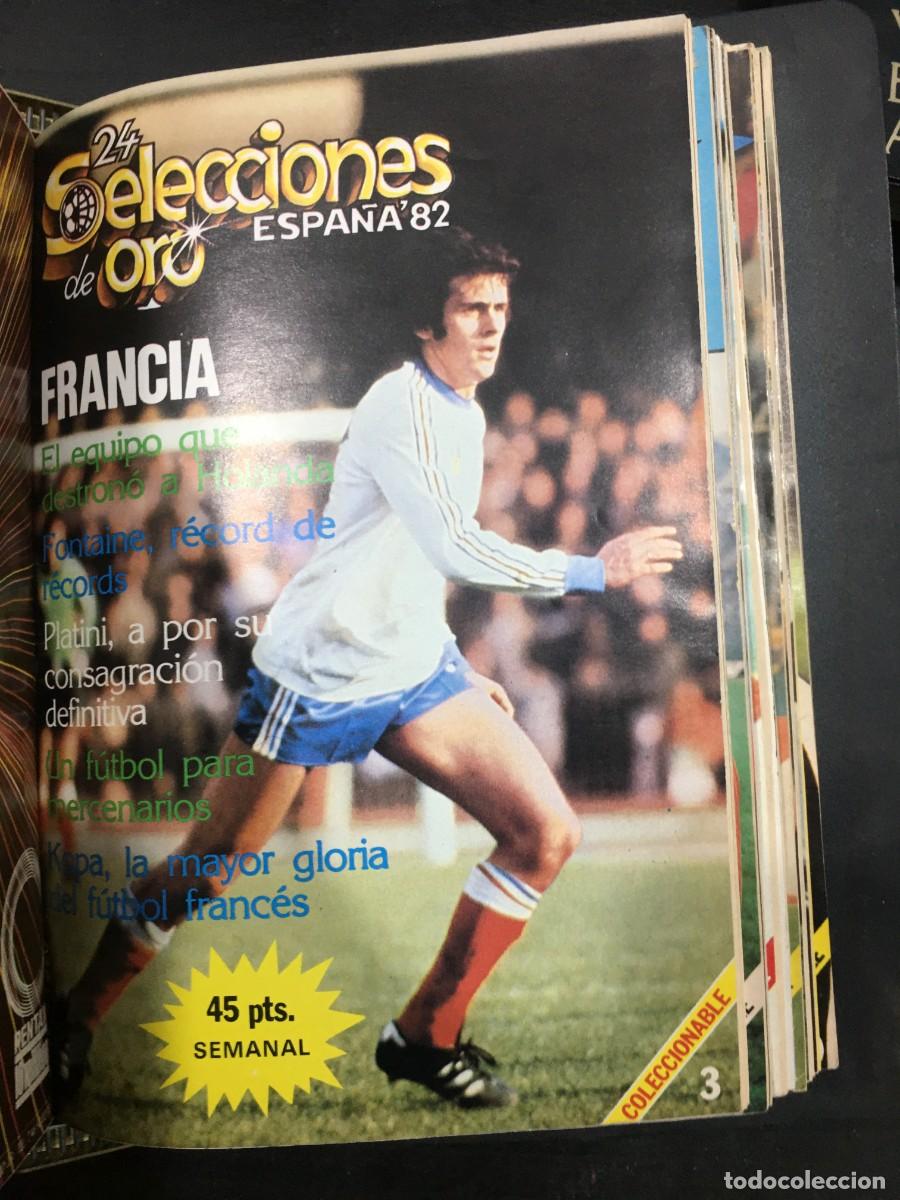 Coleccionismo deportivo: 24 SELECCIONES DE ORO ESPA&Ntilde;A 82 - DEL 1 AL 20 - Foto 6