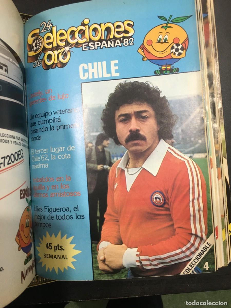 Coleccionismo deportivo: 24 SELECCIONES DE ORO ESPA&Ntilde;A 82 - DEL 1 AL 20 - Foto 7