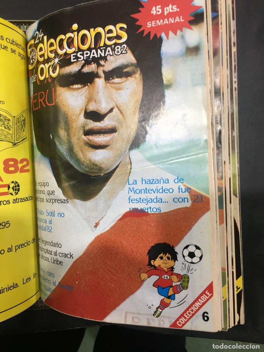 Coleccionismo deportivo: 24 SELECCIONES DE ORO ESPA&Ntilde;A 82 - DEL 1 AL 20 - Foto 9
