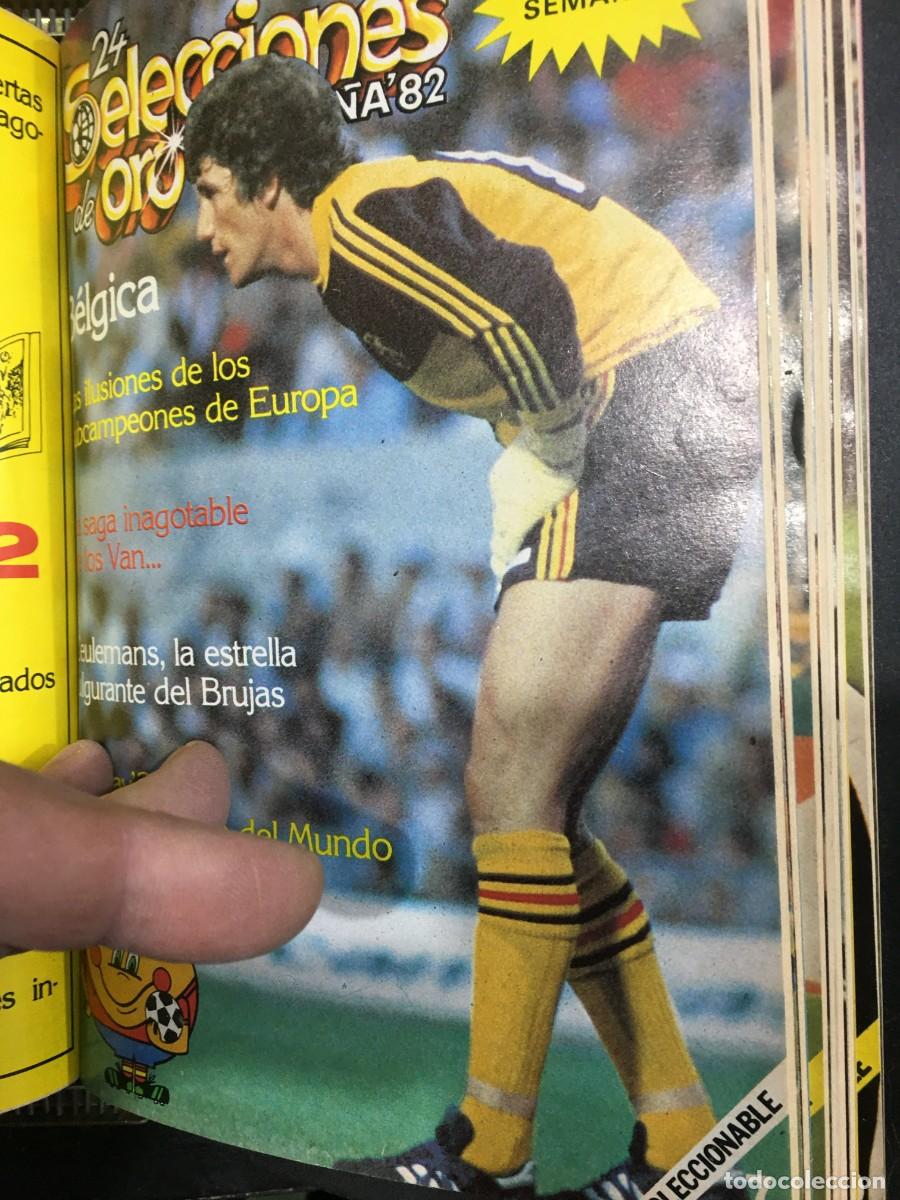 Coleccionismo deportivo: 24 SELECCIONES DE ORO ESPA&Ntilde;A 82 - DEL 1 AL 20 - Foto 10