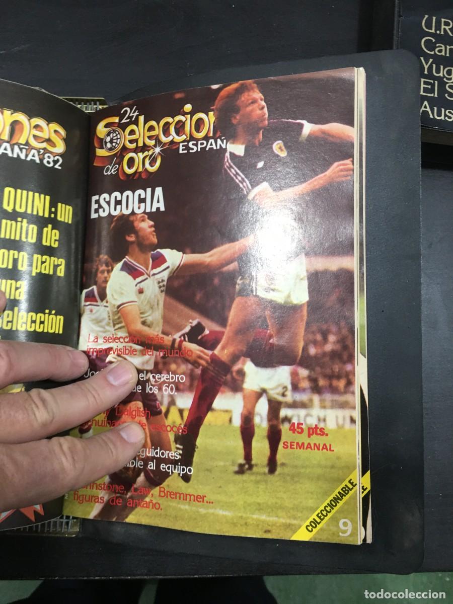 Coleccionismo deportivo: 24 SELECCIONES DE ORO ESPA&Ntilde;A 82 - DEL 1 AL 20 - Foto 12