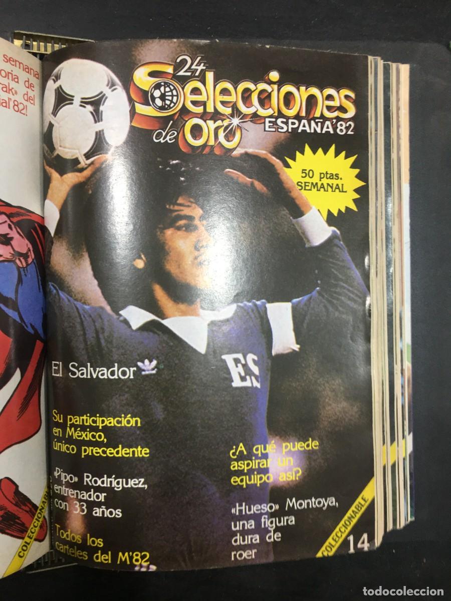Coleccionismo deportivo: 24 SELECCIONES DE ORO ESPA&Ntilde;A 82 - DEL 1 AL 20 - Foto 17