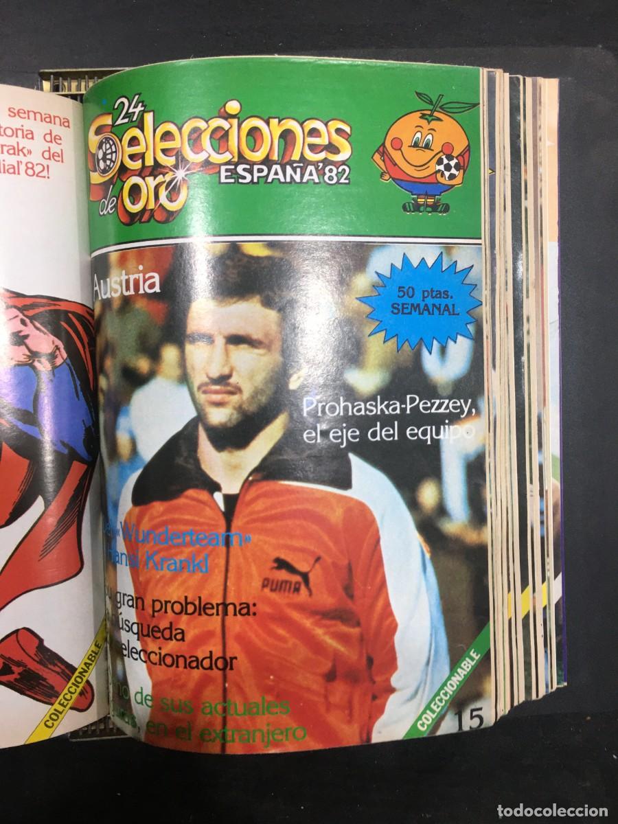 Coleccionismo deportivo: 24 SELECCIONES DE ORO ESPA&Ntilde;A 82 - DEL 1 AL 20 - Foto 18