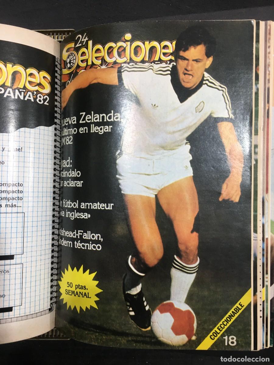 Coleccionismo deportivo: 24 SELECCIONES DE ORO ESPA&Ntilde;A 82 - DEL 1 AL 20 - Foto 21
