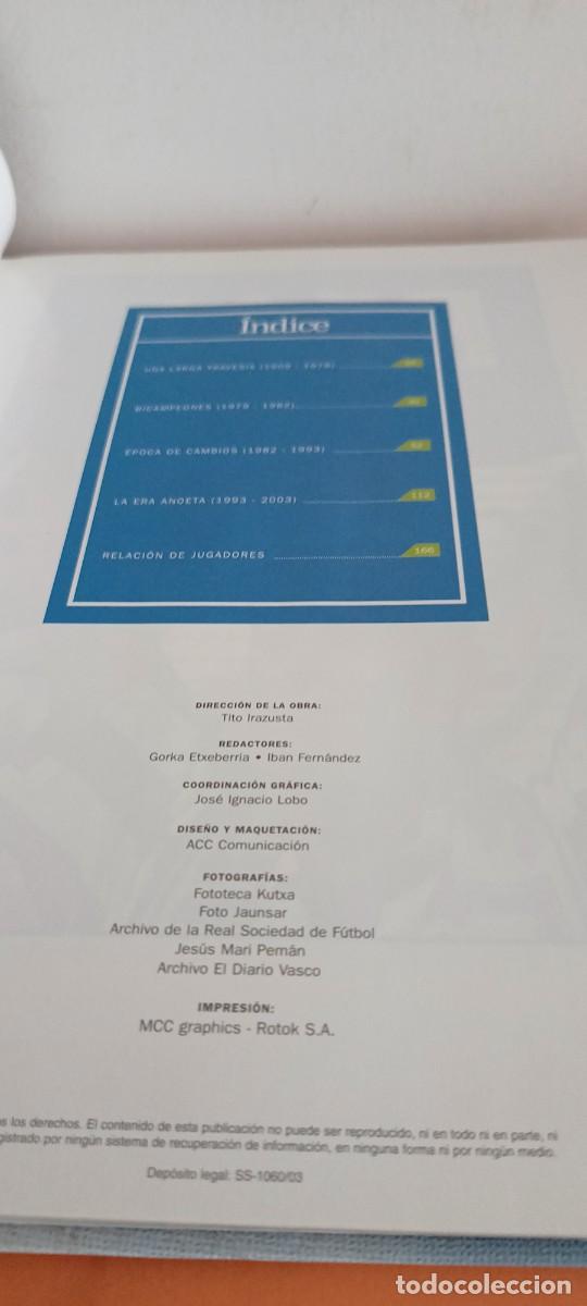 Coleccionismo deportivo: HISTORIA EN BLANCO Y AZUL - REAL SOCIEDAD - Foto 6