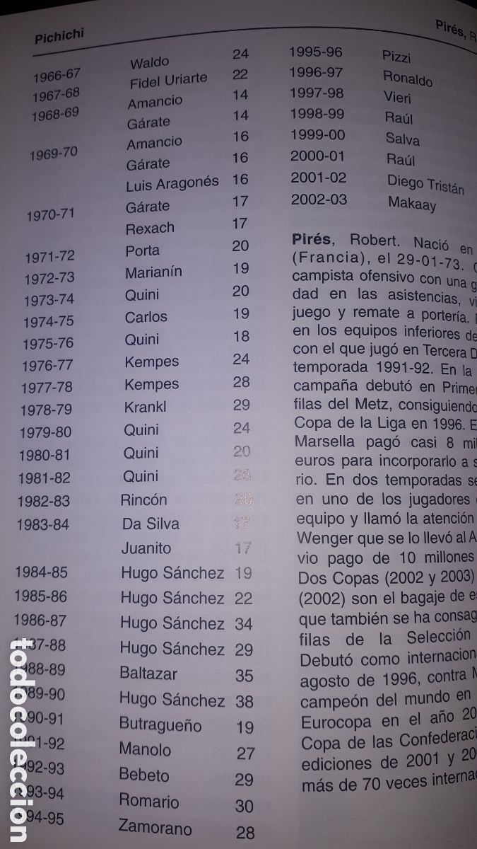 Coleccionismo deportivo: F&Uacute;TBOL DE LA &rdquo;A a la Z&rdquo; JOAN VALLS - Foto 4