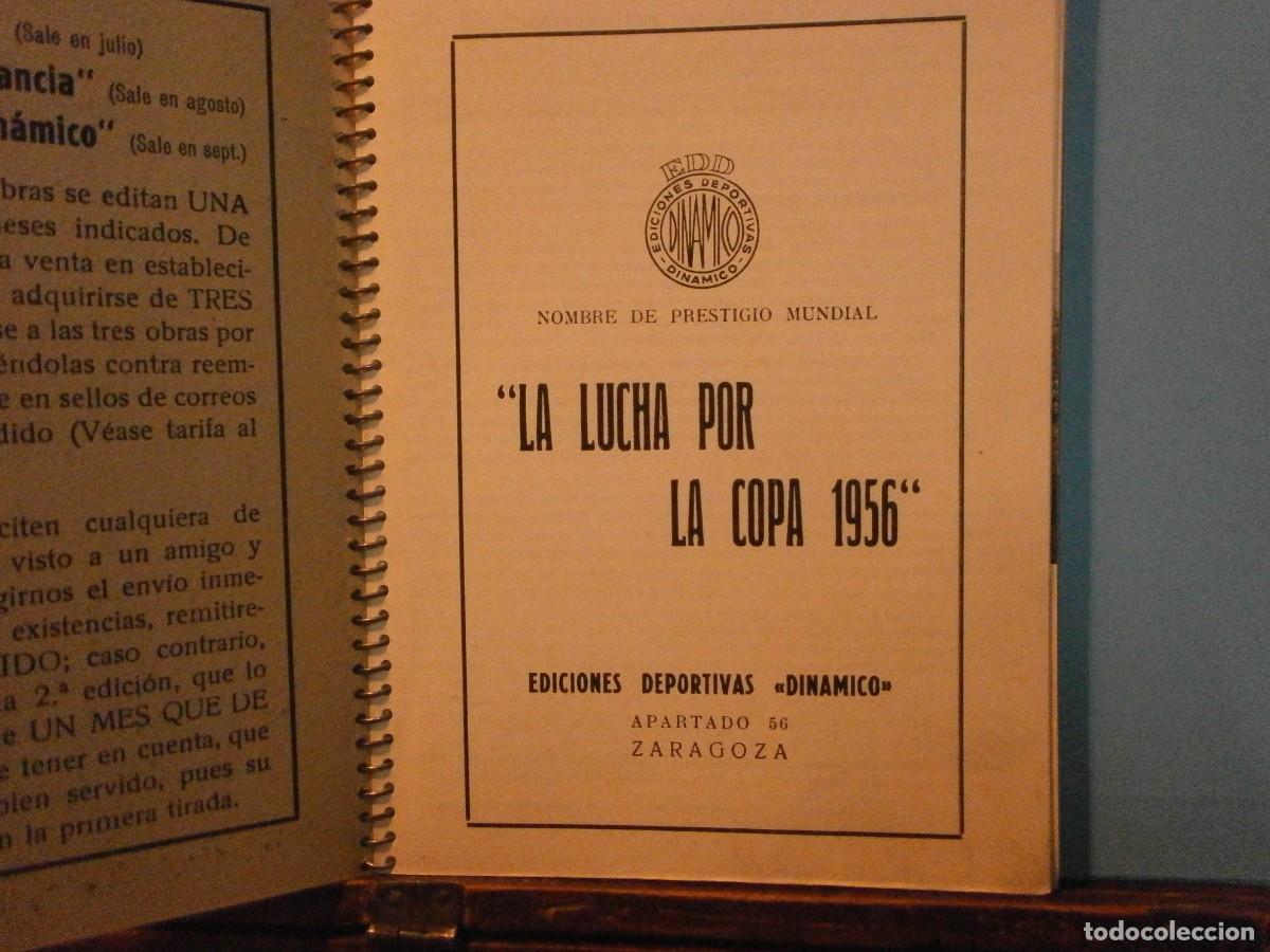 Coleccionismo deportivo: libro original la lucha por la copa 1956 - Foto 2