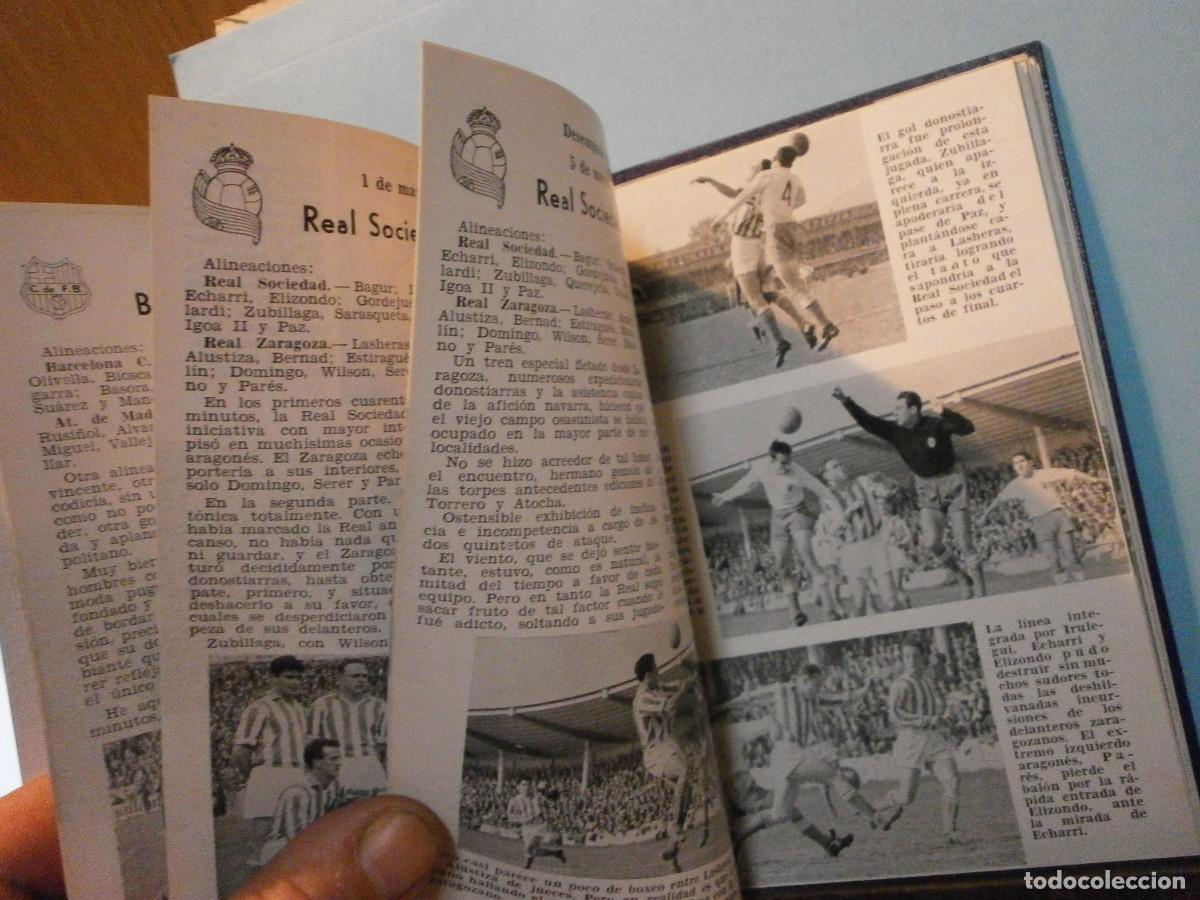 Coleccionismo deportivo: libro original la lucha por la copa 1957 - Foto 4