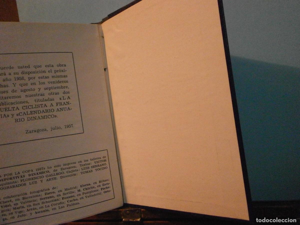 Coleccionismo deportivo: libro original la lucha por la copa 1957 - Foto 7