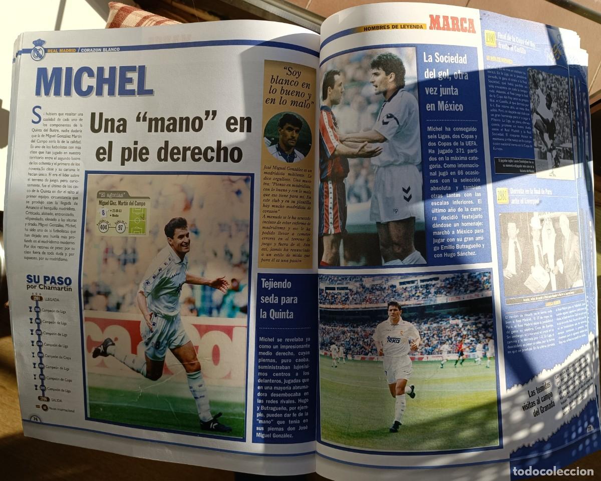 Coleccionismo deportivo: Marca - Real Madrid Coraz&oacute;n Blanco - Foto 3