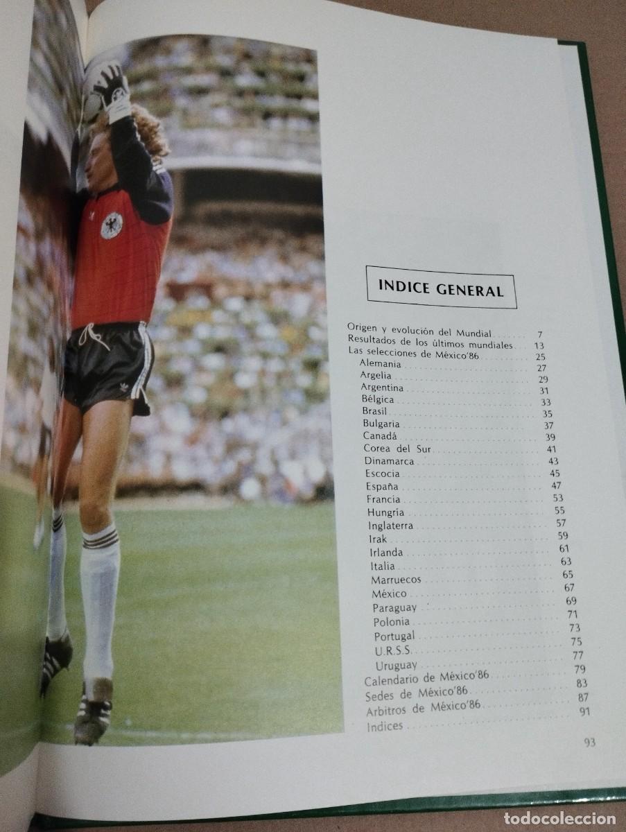 Coleccionismo deportivo: EL MUNDIAL AZTECA. MEXICO 86 - Foto 3