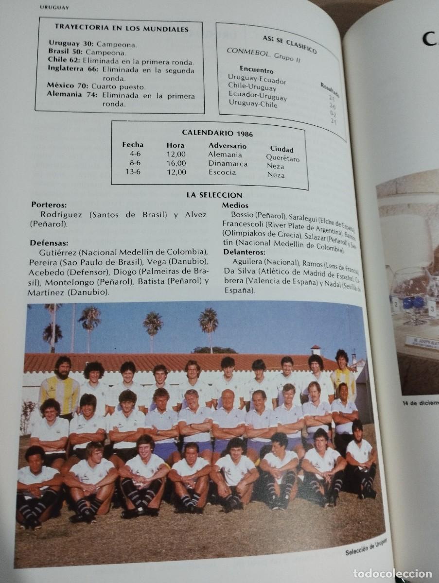 Coleccionismo deportivo: EL MUNDIAL AZTECA. MEXICO 86 - Foto 9