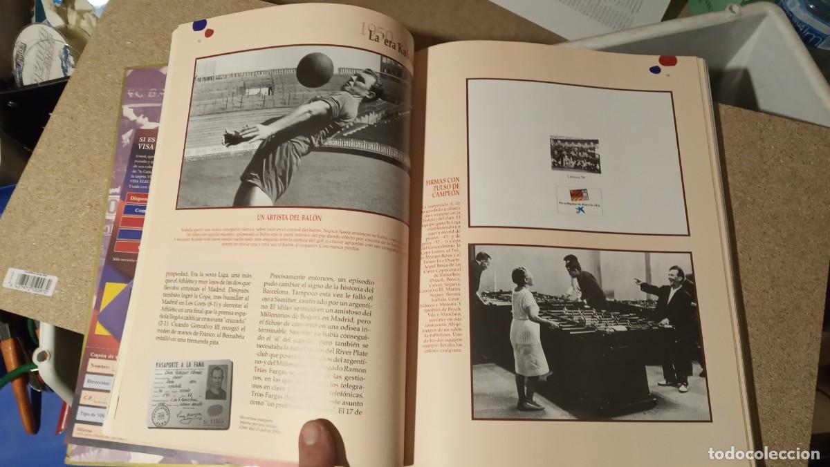 Coleccionismo deportivo: Libro de Oro del Bar&ccedil;a (1899-1995) de El Periodico - Foto 3