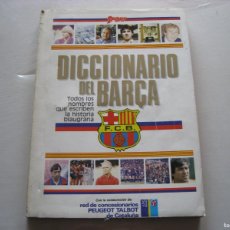 Coleccionismo deportivo: DICCIONARIO DEL BARÇA. Lote 401303304
