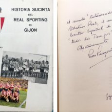 Coleccionismo deportivo: HISTORIA SUCINTA DEL REAL SPORTING DE GIJÓN / JOSÉ AVELINO MORO. GIJÓN, 1972 (OFFSET LA INDUSTRIA).