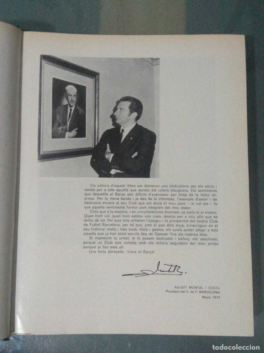 Coleccionismo deportivo: BAR&Ccedil;A, BAR&Ccedil;A, BAR&Ccedil;A. HISTORIA DEL C. DE F. BARCELONA. - Foto 3