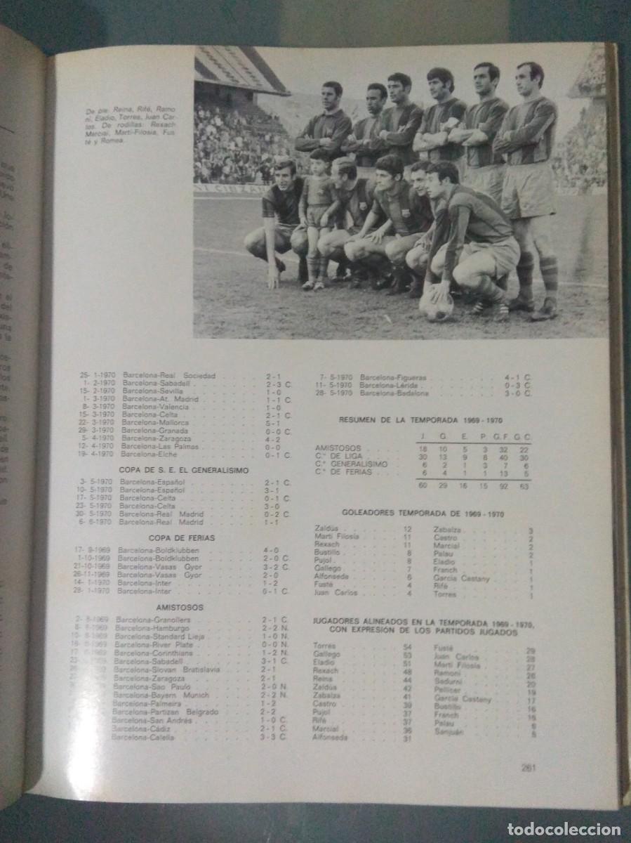 Coleccionismo deportivo: BAR&Ccedil;A, BAR&Ccedil;A, BAR&Ccedil;A. HISTORIA DEL C. DE F. BARCELONA. - Foto 8
