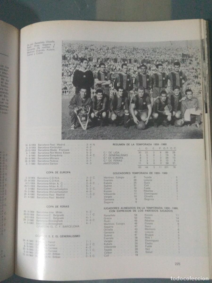 Coleccionismo deportivo: BAR&Ccedil;A, BAR&Ccedil;A, BAR&Ccedil;A. HISTORIA DEL C. DE F. BARCELONA. - Foto 9