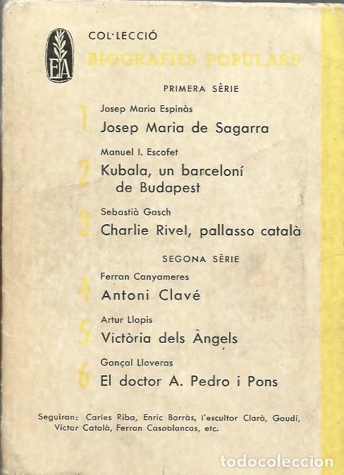 Coleccionismo deportivo: KUBALA UN BARCELON&Iacute; DE BUDAPEST-MANUEL I ESCOFET - Foto 2