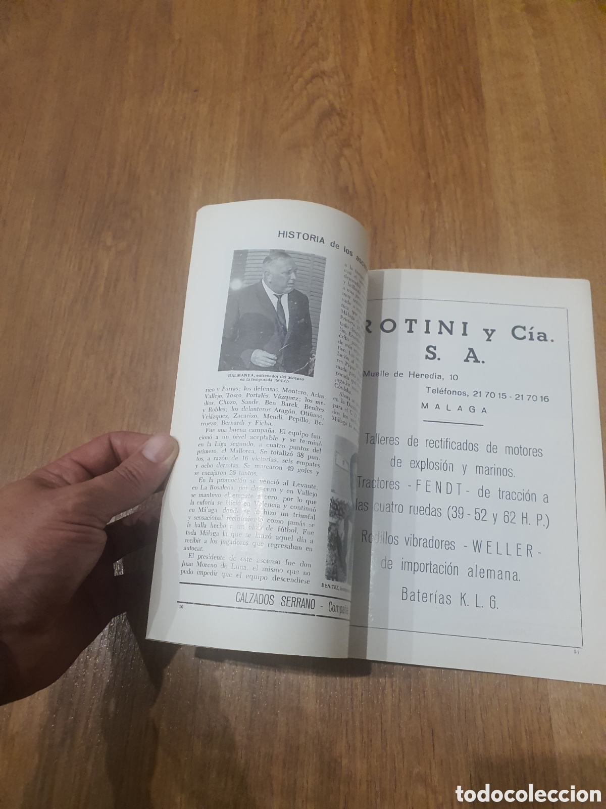 Coleccionismo deportivo: revista malaga cf en primera divisi&oacute;n 1967 - Foto 3