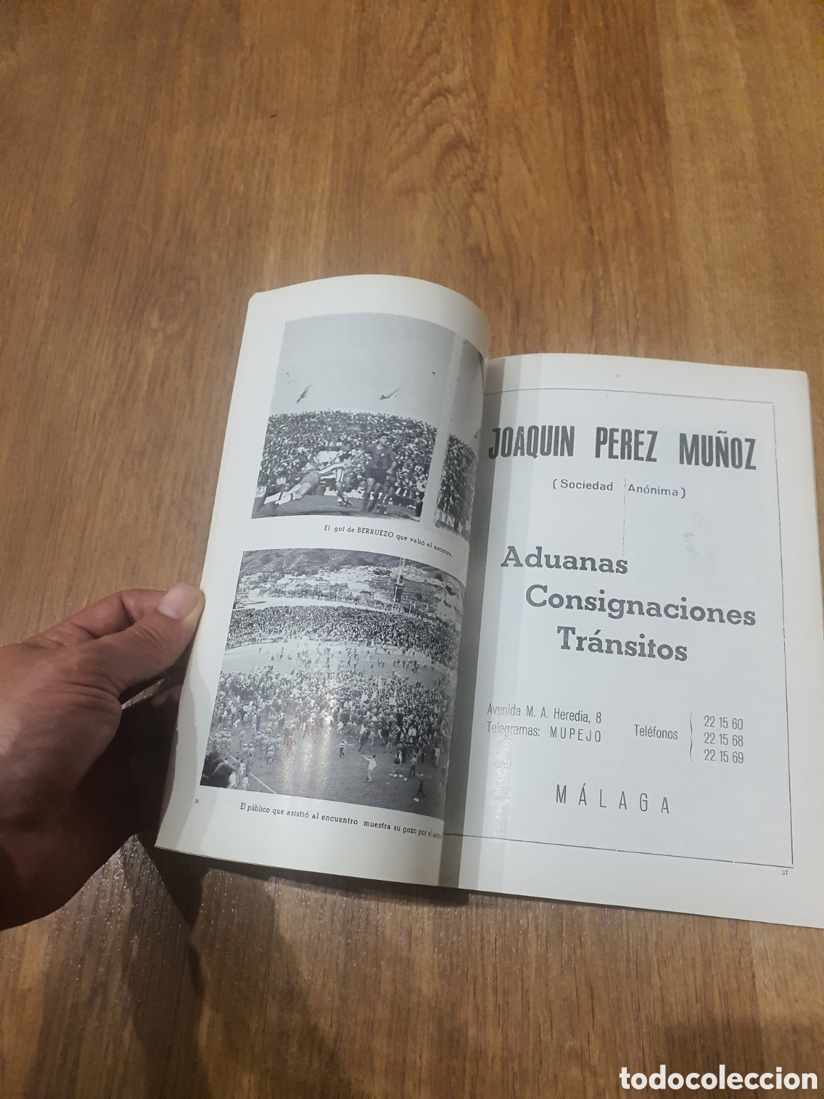 Coleccionismo deportivo: revista malaga cf en primera divisi&oacute;n 1967 - Foto 4