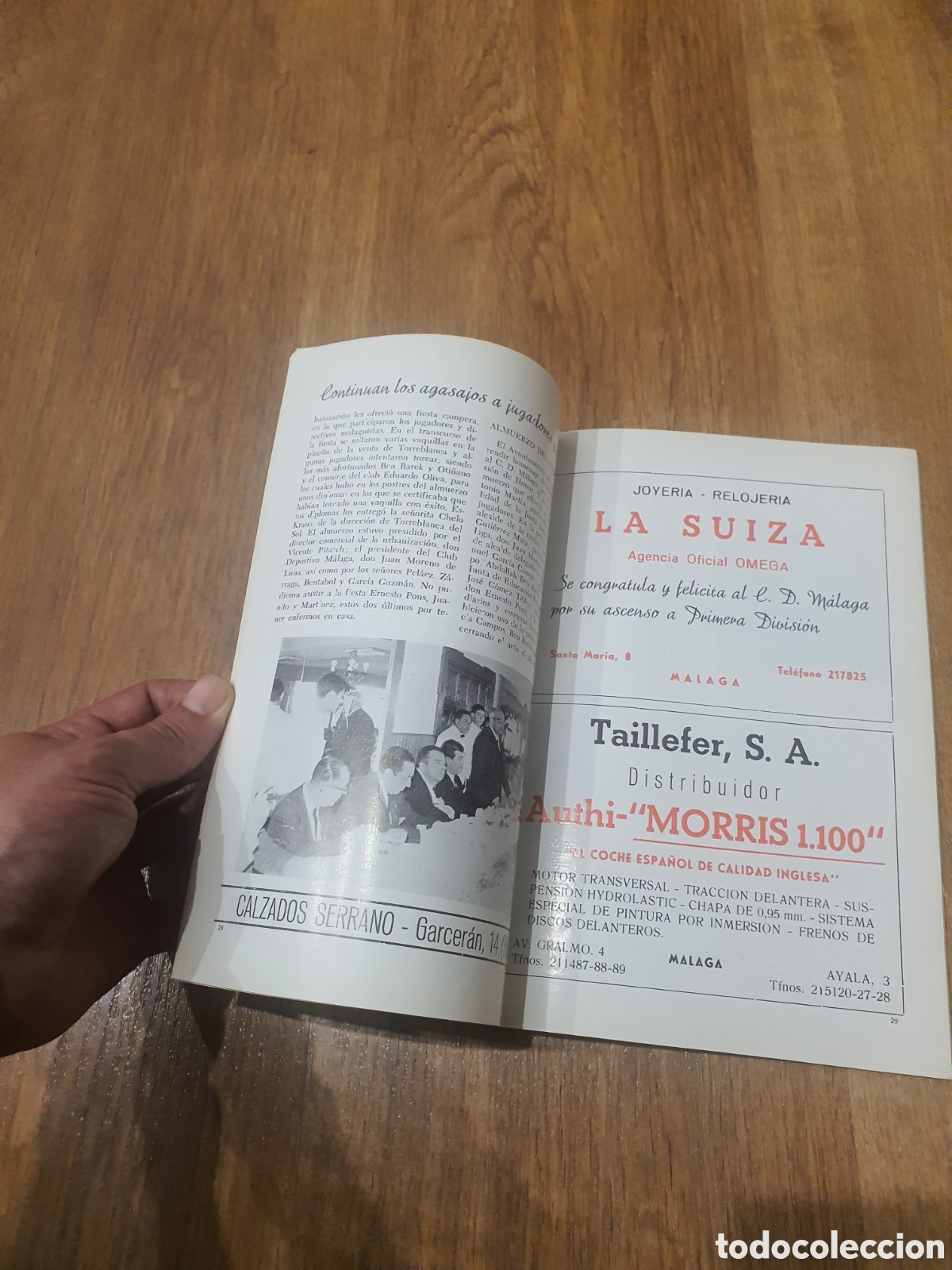 Coleccionismo deportivo: revista malaga cf en primera divisi&oacute;n 1967 - Foto 5