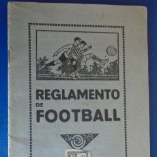 Coleccionismo deportivo: (F-230418)REGLAMENTO DE FOOT-BALL AÑOS 20