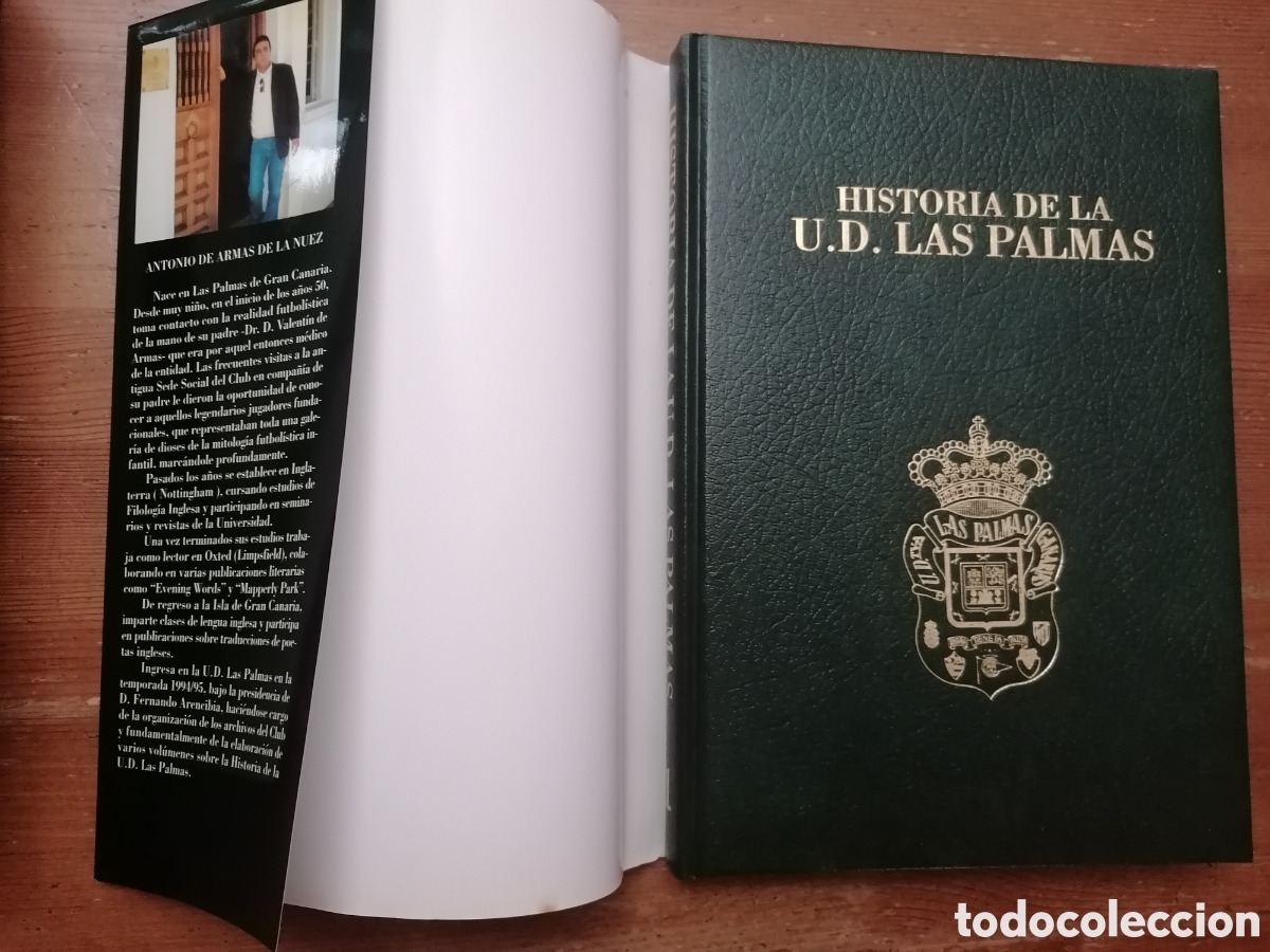 Coleccionismo deportivo: HISTORIA DE LA UD LAS PALMAS - ANTONIO DE ARMAS - Foto 3