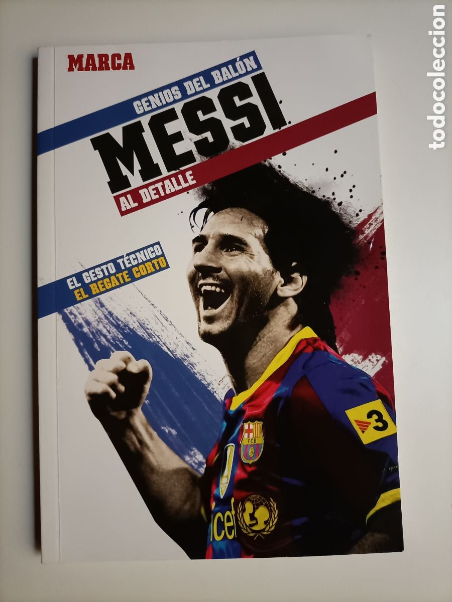 Coleccionismo deportivo: Genios del bal&oacute;n. Messi al detalle Marca - Foto 2