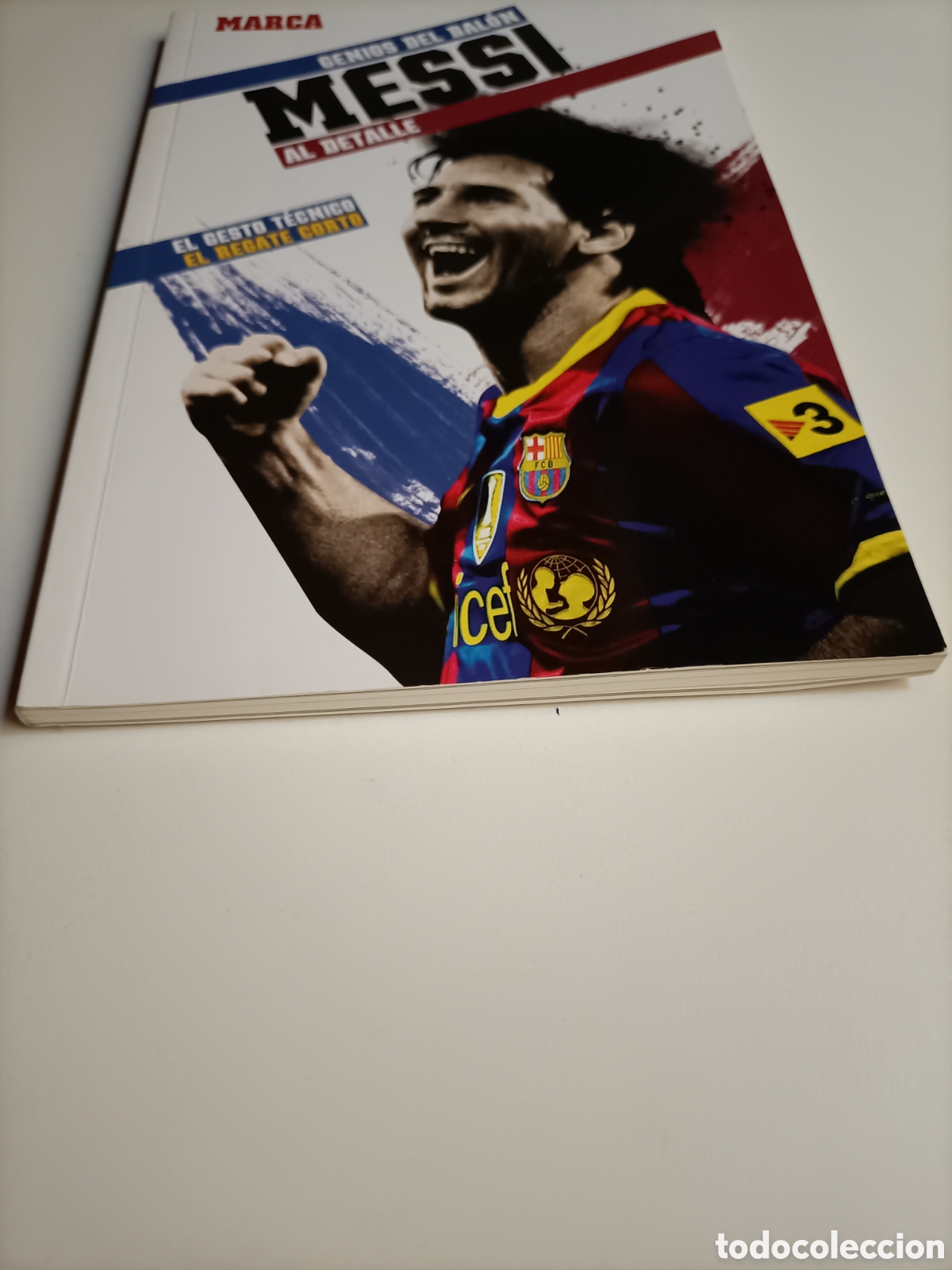 Coleccionismo deportivo: Genios del bal&oacute;n. Messi al detalle Marca - Foto 3