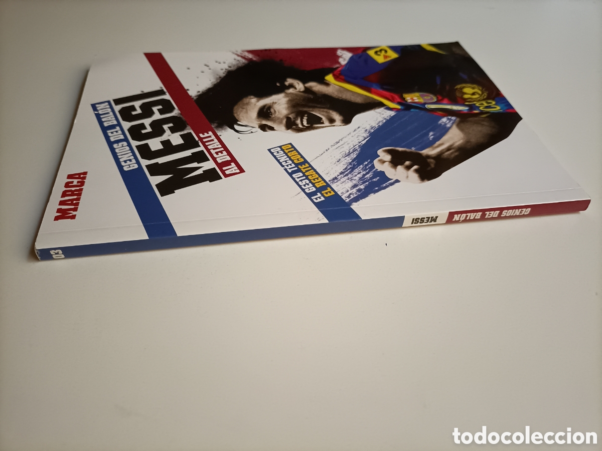 Coleccionismo deportivo: Genios del bal&oacute;n. Messi al detalle Marca - Foto 4