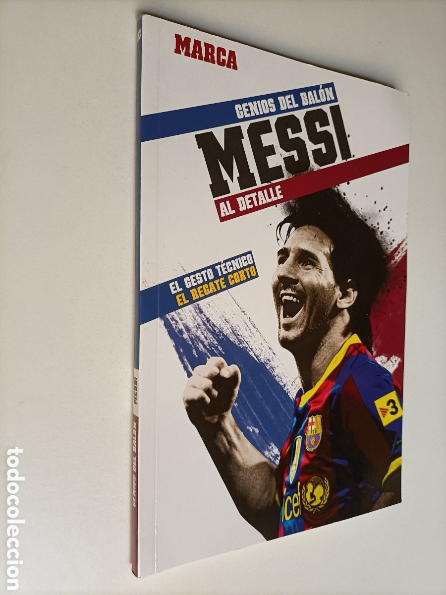 Coleccionismo deportivo: Genios del bal&oacute;n. Messi al detalle Marca - Foto 1
