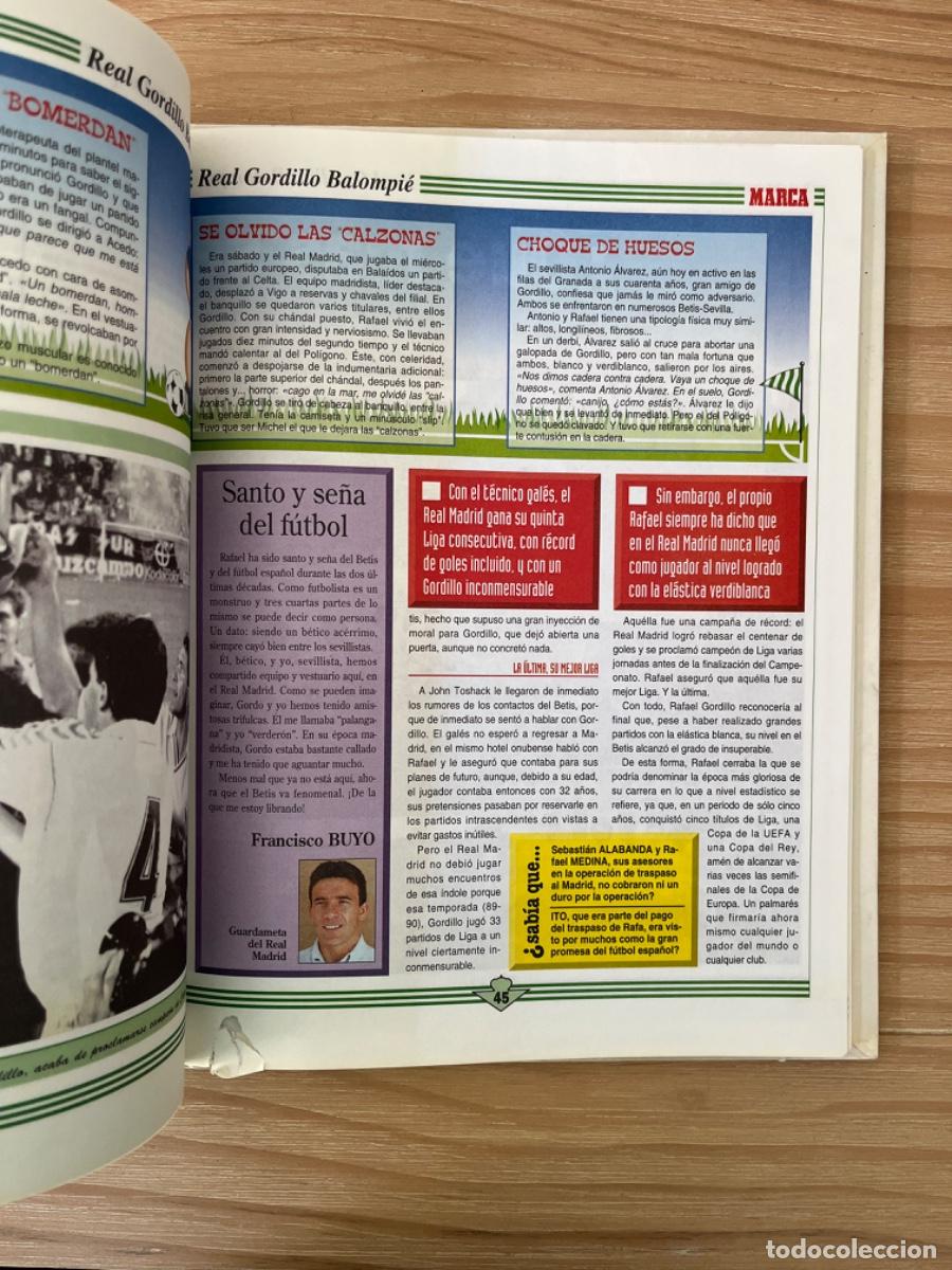 Coleccionismo deportivo: VAR LIBRO MARCA GORDILLO - Foto 4