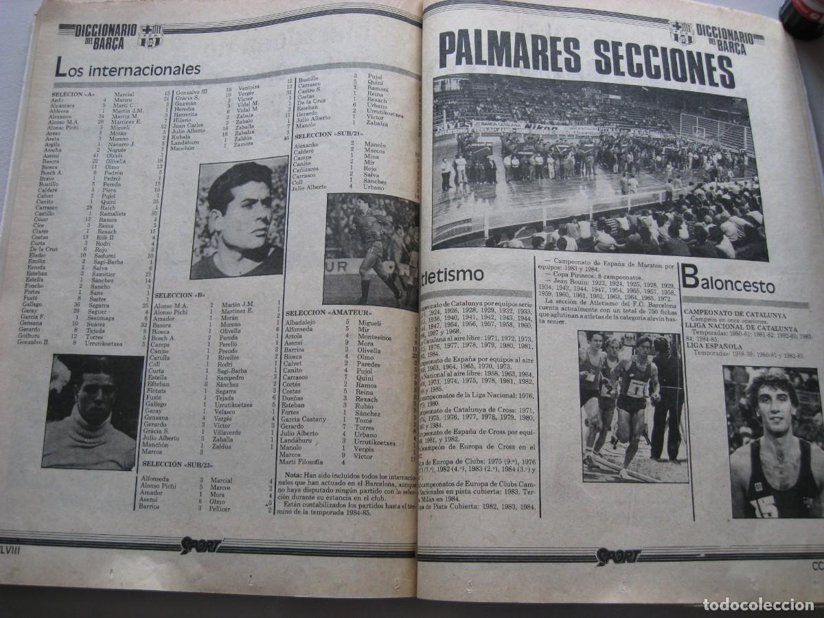Coleccionismo deportivo: DICCIONARIO DEL BAR&Ccedil;A - Foto 5