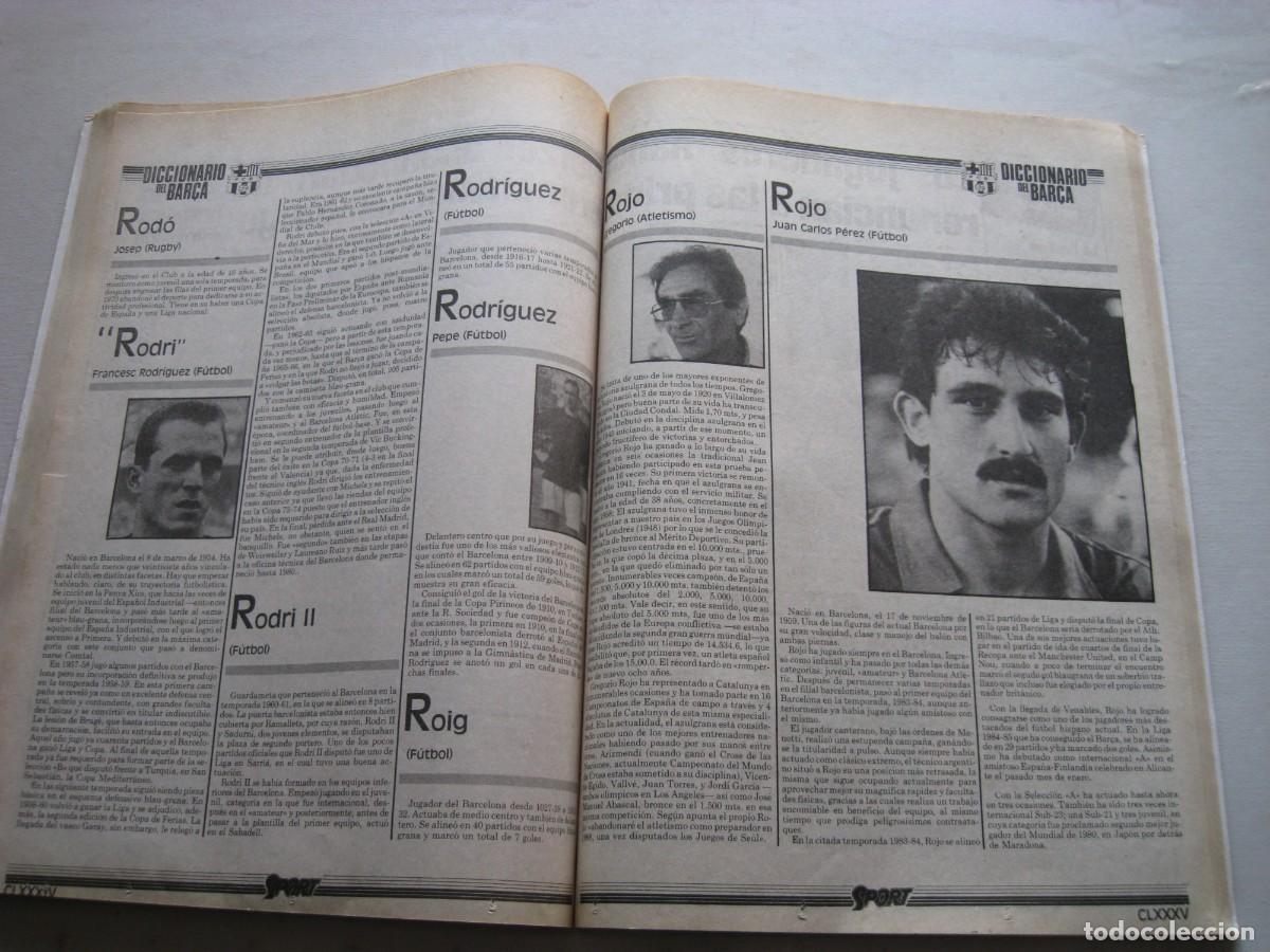 Coleccionismo deportivo: DICCIONARIO DEL BAR&Ccedil;A - Foto 6