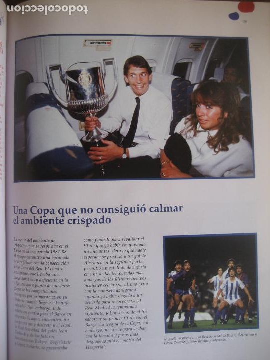 Coleccionismo deportivo: El Libro de oro del Barca. 1899/1995. El Periodoco. Completo - Foto 4