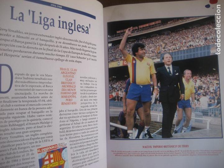 Coleccionismo deportivo: El Libro de oro del Barca. 1899/1995. El Periodoco. Completo - Foto 8