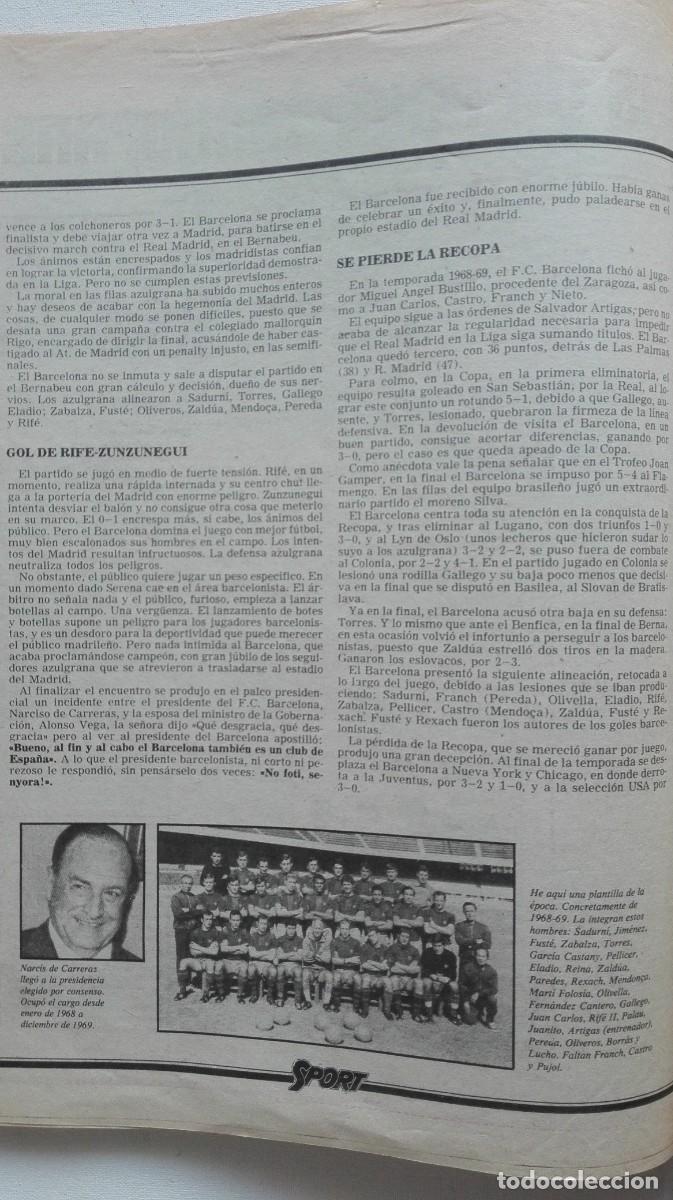 Coleccionismo deportivo: HISTORIA DEL BAR&Ccedil;A 1899-1983 - Foto 10