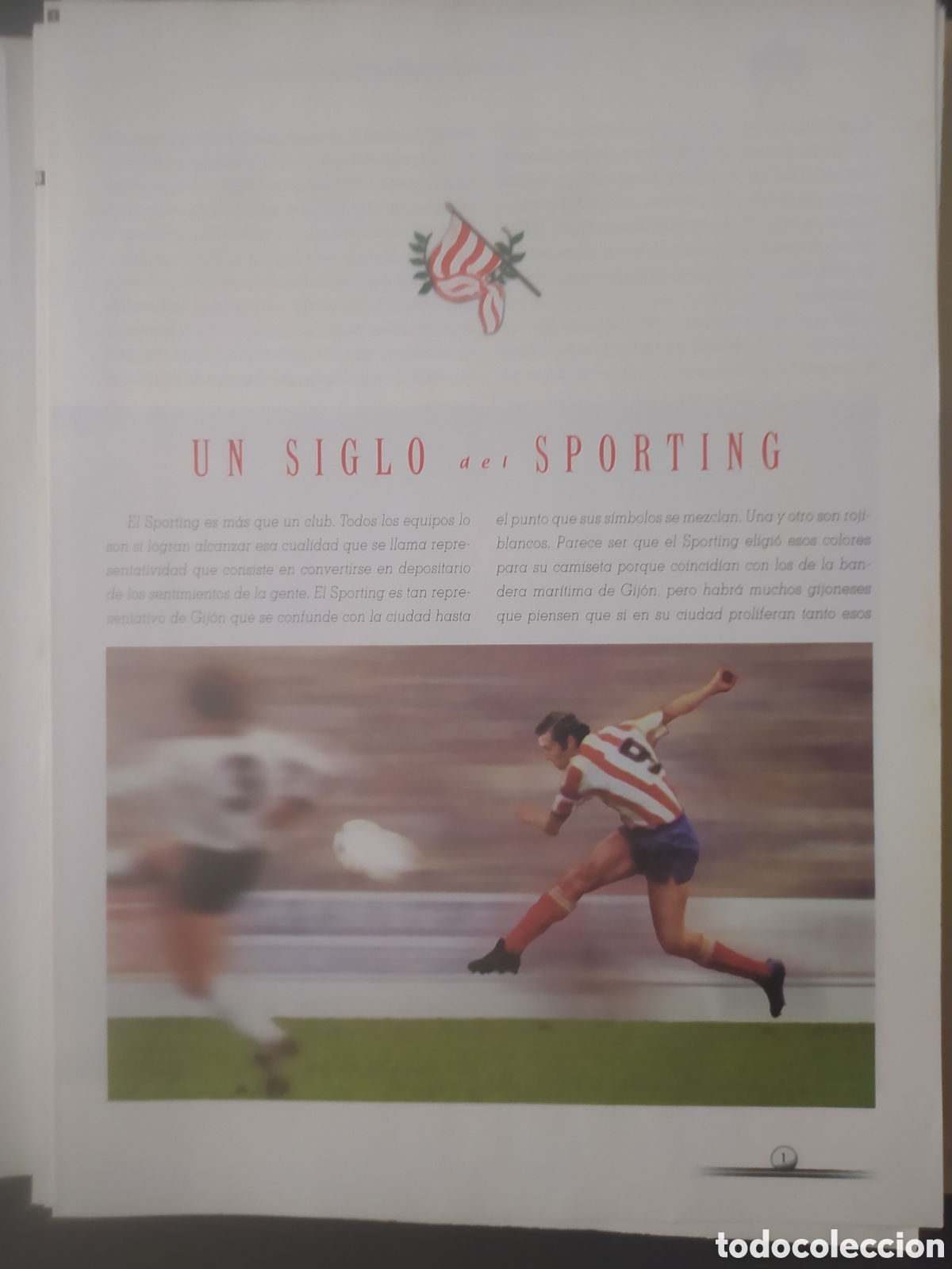 Coleccionismo deportivo: Un siglo del Sporting la Nueva Espa&ntilde;a - Foto 2